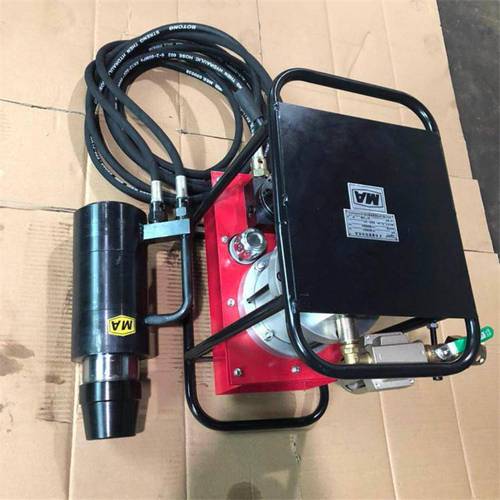 宇成mq1518055矿用锚索张拉机具铁壳气动液压油泵生产
